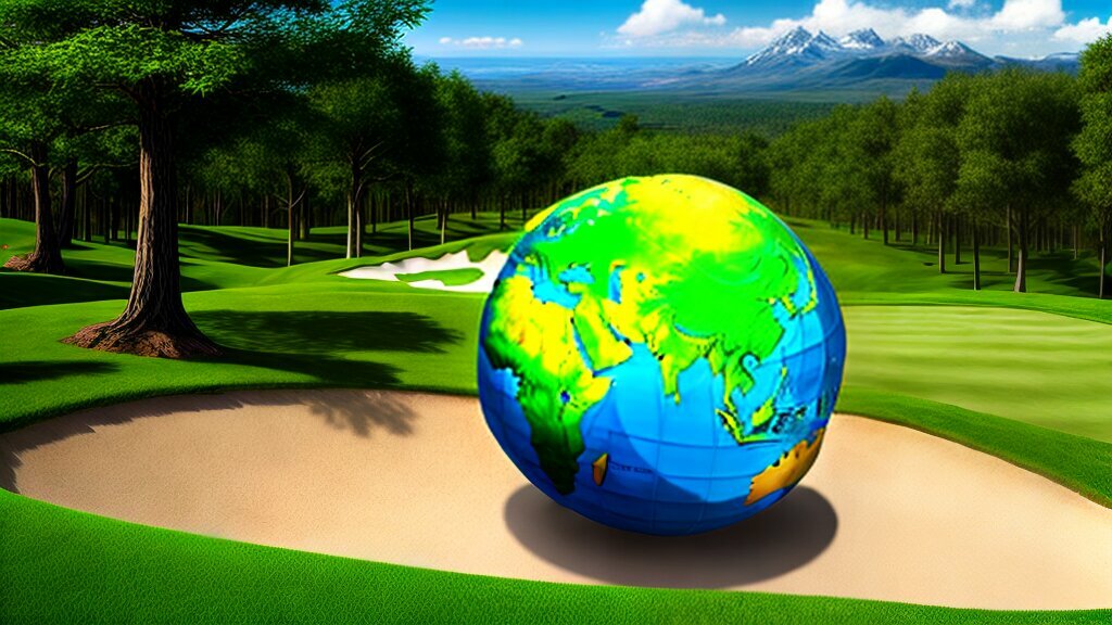how many golf courses are in the world