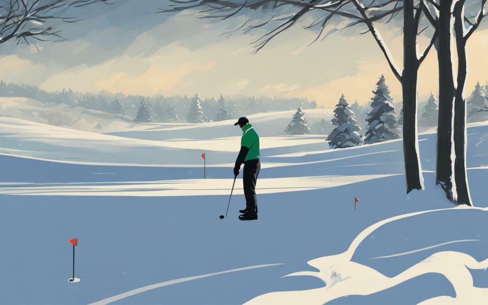 winter golf drills