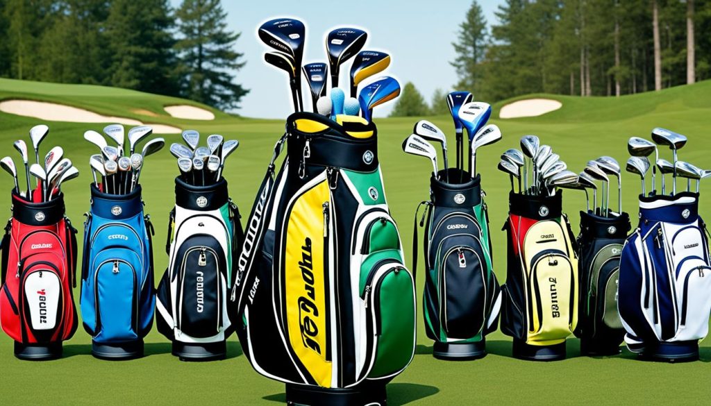 golf bag organization