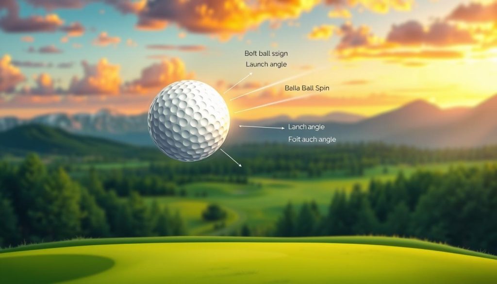 Golf ball flight and launch angle optimization