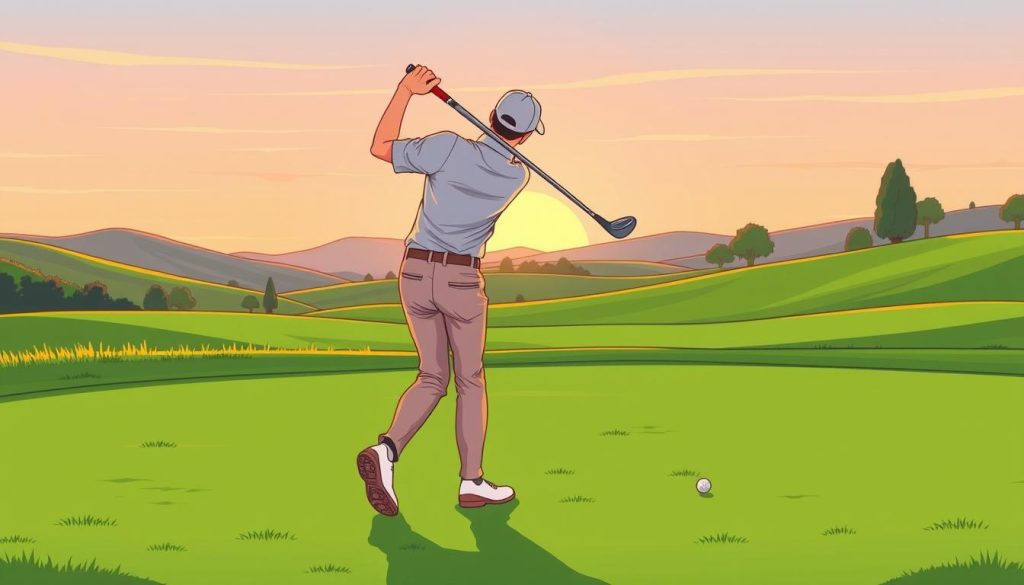 Golf swing consistency practice