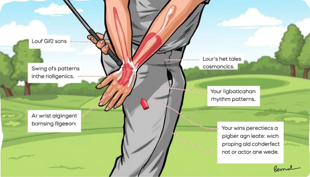 Golf wrist control analysis