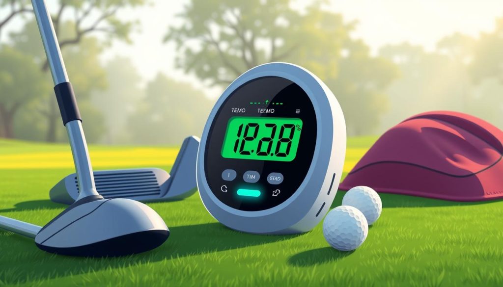 Metronome for putting