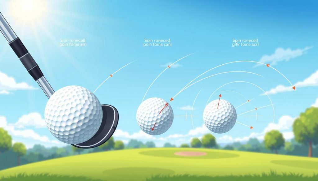 Golf impact location and gear effect