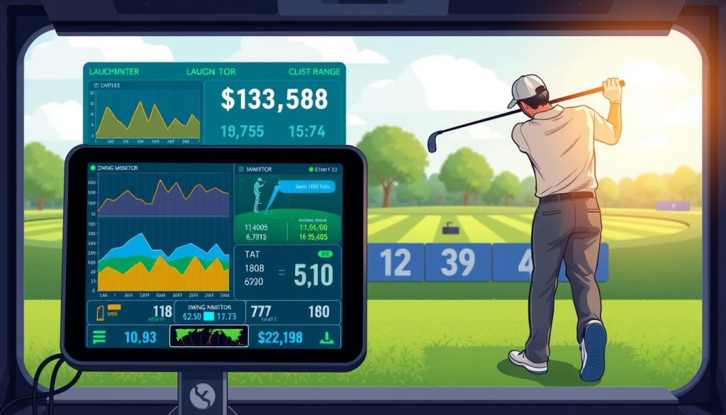 Golf launch monitor data analysis