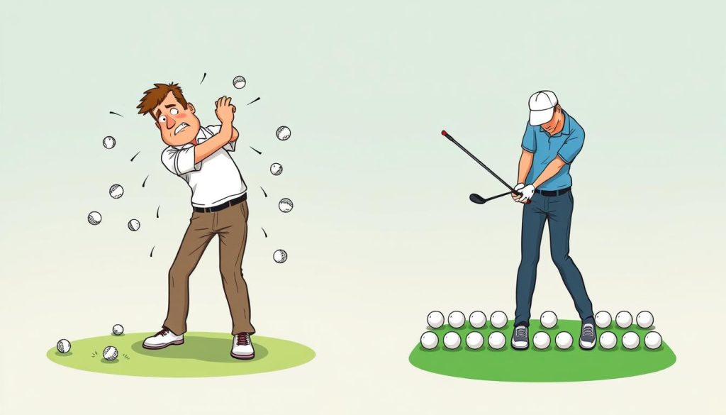 Golf tempo problems and solutions