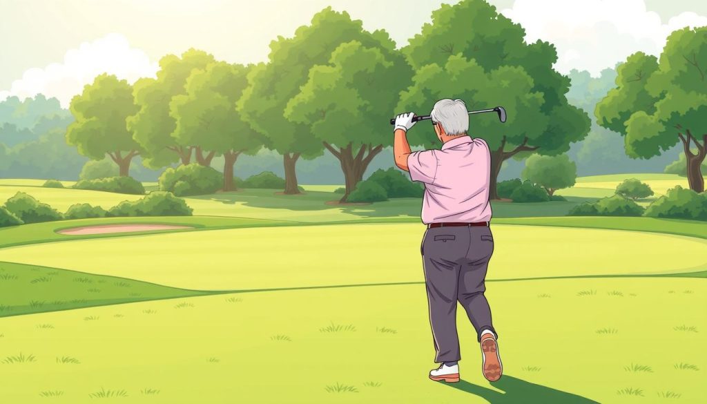 golf backswing for seniors