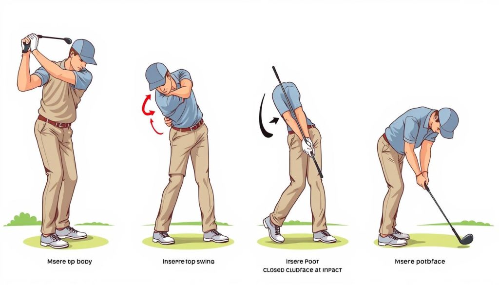 golf swing flaws